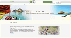 Desktop Screenshot of fr.vietnamimpressive.com
